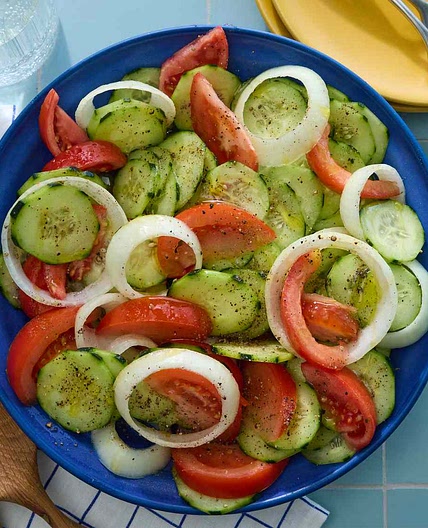Cucumber Tomato Salad