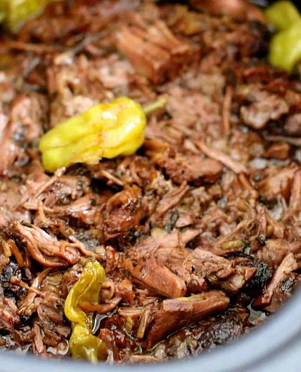 CROCK POT MISSISSIPPI POT ROAST