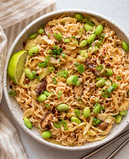 Easy Spicy Peanut Butter Noodles