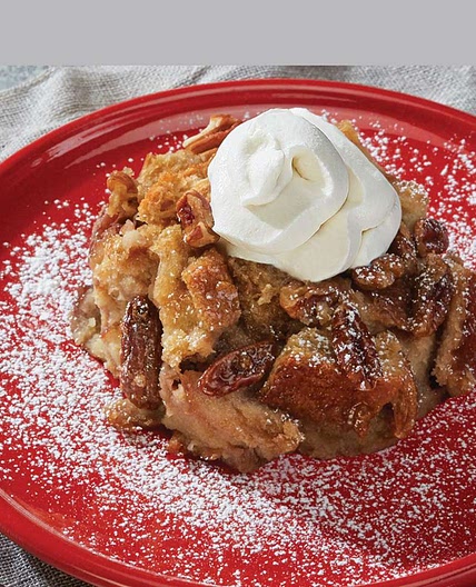 Easy Pecan Pie Bread Pudding