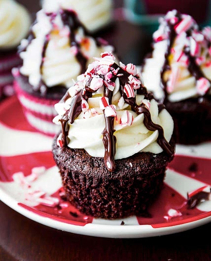 Peppermint Mocha Cupcakes