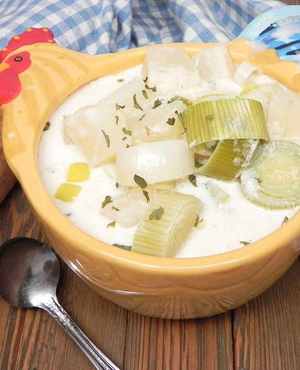 Chicken, Potato, and Leek Soup