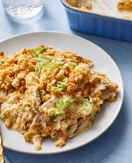 Ritz Cracker Chicken Casserole