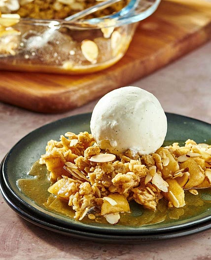 Apple and Pear Crumble