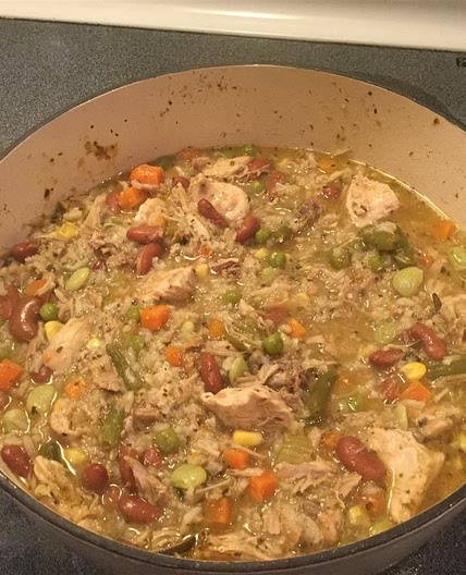 Turkey Bone Soup