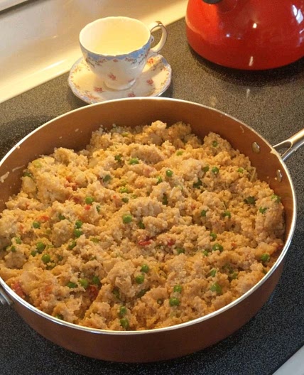 Quinoa with Peas and Parmesan