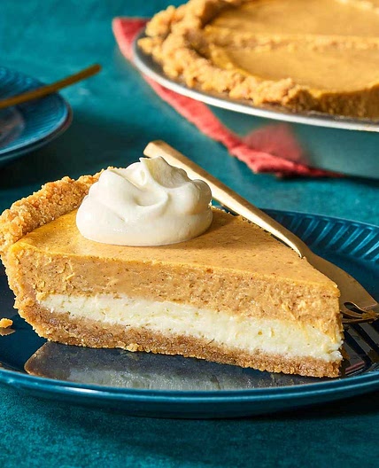 Double-Layer Pumpkin Cheesecake