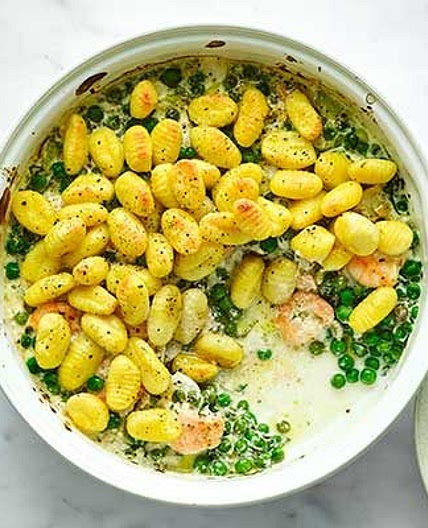 Gnocchi fish pie