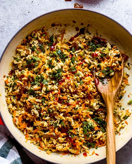 Thai Chicken and Cabbage Skillet