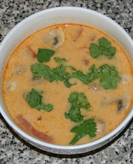 Our Favorite Chicken and Coconut Soup - Thai Style