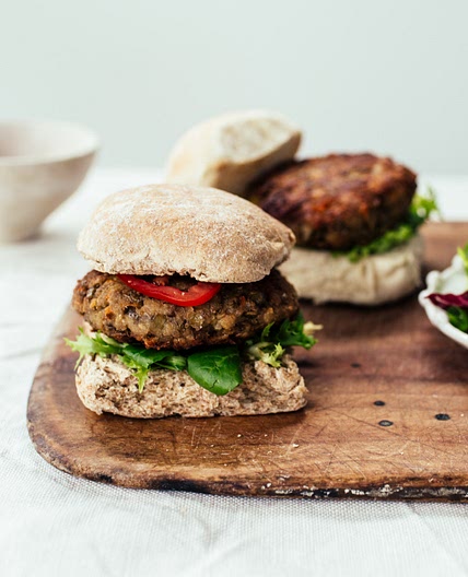 Vegan Lentil Burgers