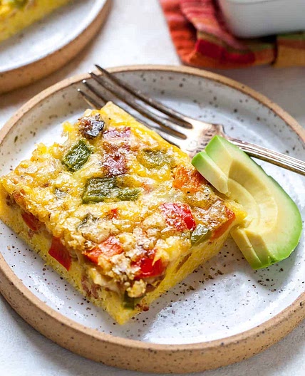Healthy Egg Casserole (Egg Bake)
