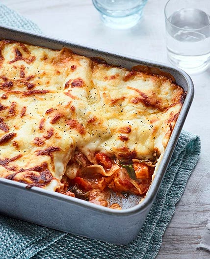 Vegetable lasagne
