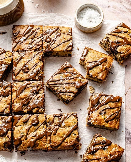 Grain-Free Zucchini Banana Bread Bars