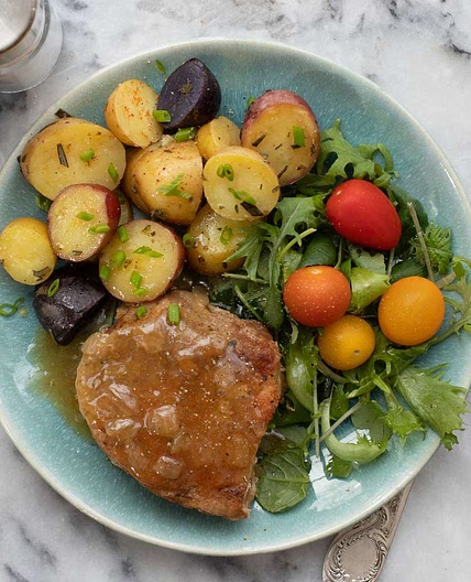 Instant Pot Pork Chops and Potatoes