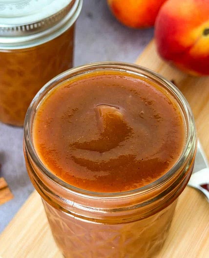 Homemade Slow Cooker Peach Butter