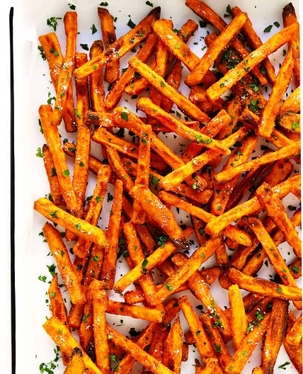 The BEST Baked Sweet Potato Fries