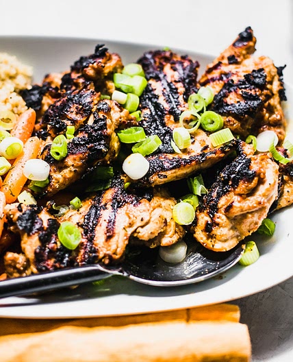 Grilled Peanut Butter Chicken