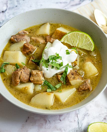 Authentic New Mexico Green Chile Stew