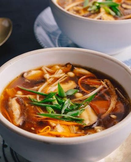 10-minute Hot and Sour Soup | Marion's Kitchen