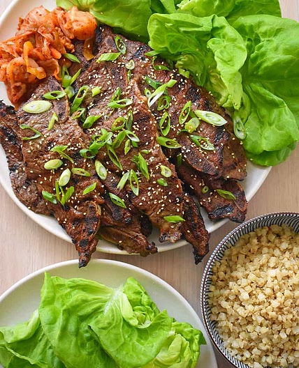 BBQ Korean Short Ribs (Kalbi, Galbi)