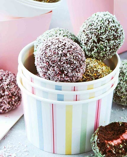 Marshmallow lamington balls recipe