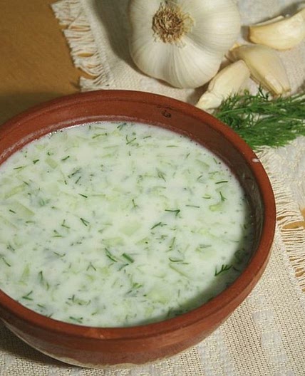 Tarator - Bulgarian Cold Cucumber Soup