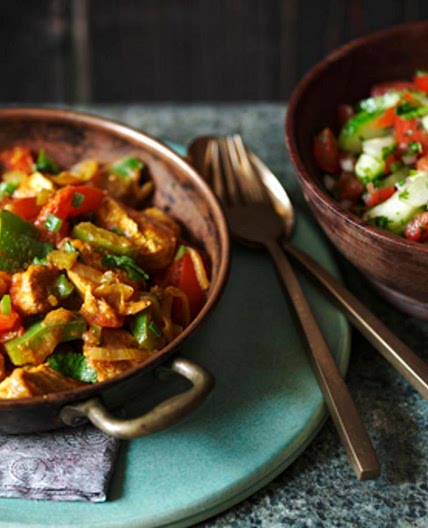 Healthy chicken curry