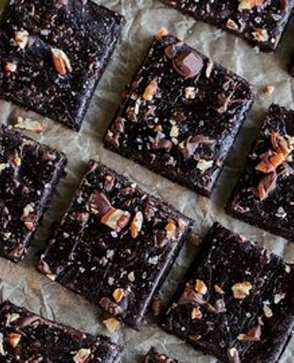 Ultra Fudgy Sea Salt Caramel Brownies