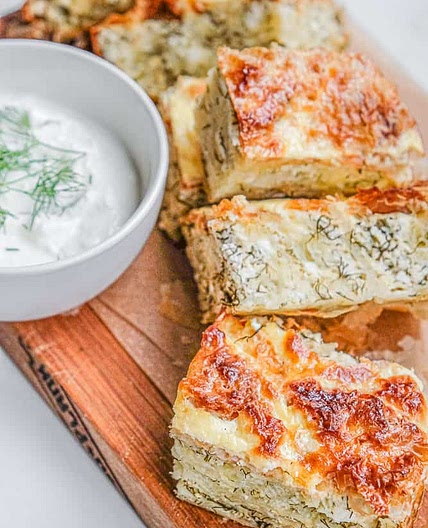 Plăcintă cu Telemea si Marar | Romanian Feta Pie with Dill & Handmade or Store Bought Phyllo