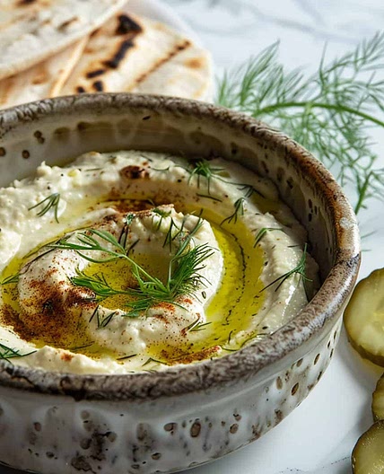 Dill Pickle Hummus