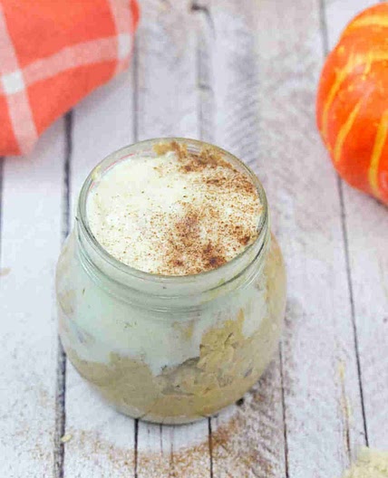 Pumpkin Spice Overnight Protein Oats