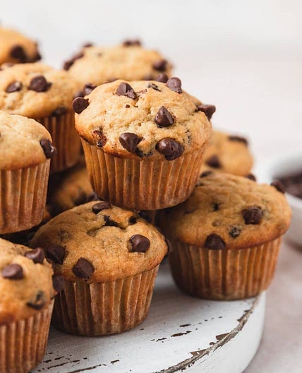 Banana Chocolate Chip Mini Muffins