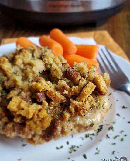 1980s Slow Cooker Chicken and Stuffing