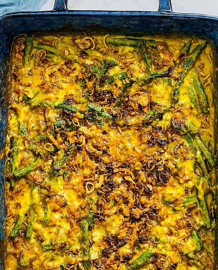 Curried Green Bean Casserole