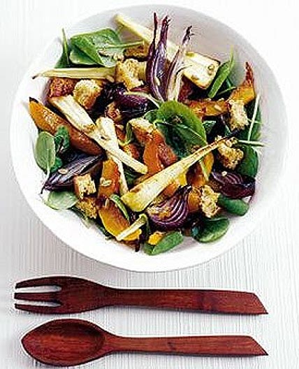 Honeyed winter salad