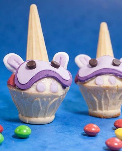Ubercorn ice cream cone cakes