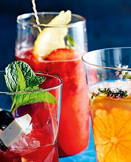 Matt Preston's strawberry sour spritz