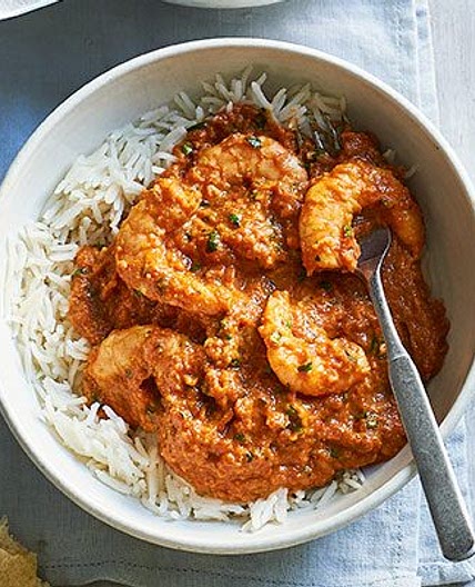 Prawn tikka masala
