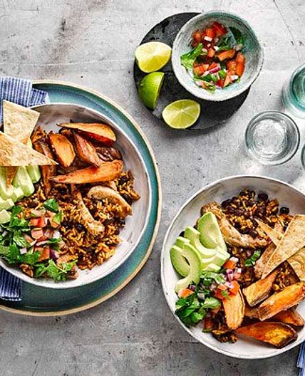 Chicken burrito bowl