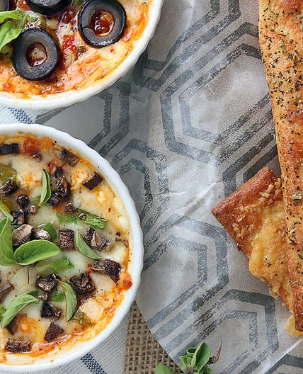 Personal Pan Pizza Dip