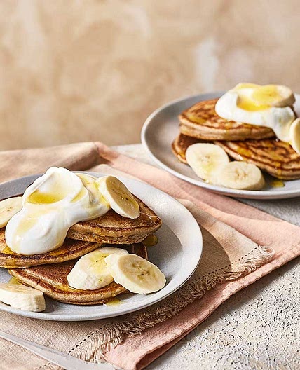 Protein pancakes with banana