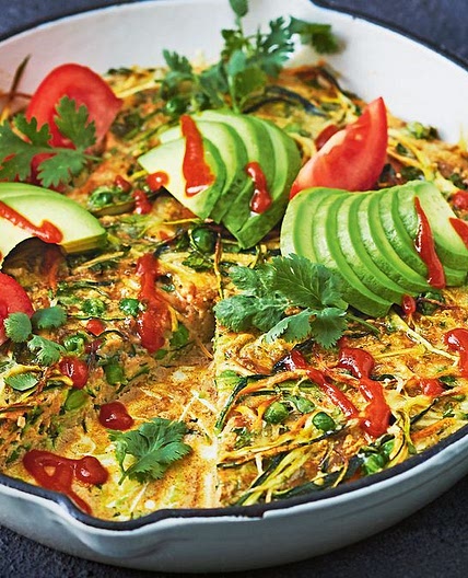 Mexican zucchini slice recipe