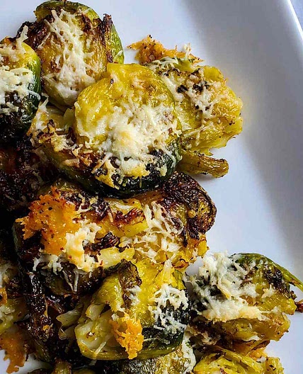 Easy Smashed Brussels Sprouts