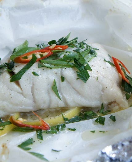 Easy barramundi with lemon recipe