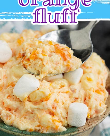 ORANGE CREAMSICLE FLUFF WITH COTTAGE CHEESE