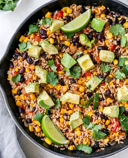 5 Ingredient Mexican Brown Rice