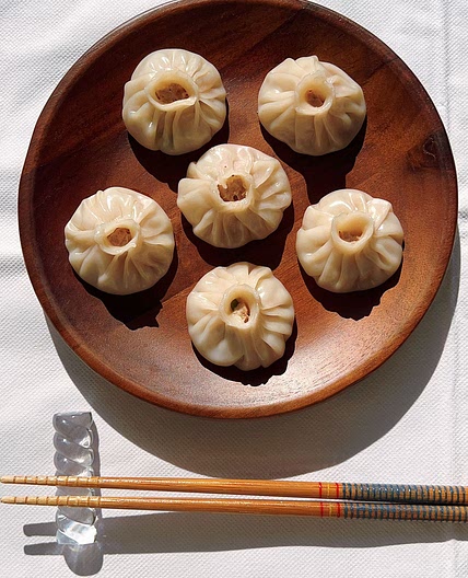 Soup Dumplings (Xiao Long Bao with easy gelatin soup)