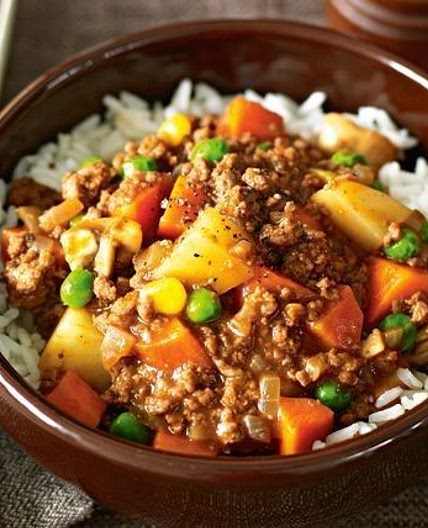 Savoury mince recipe for two