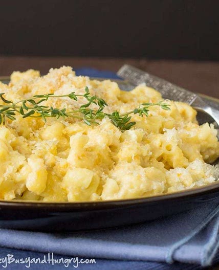 Slow Cooker Cauliflower Mac and Cheese
